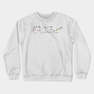 Women's football Crewneck Sweatshirt